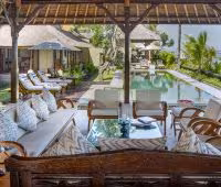 Villa Cemara, Living Room With Ocean View